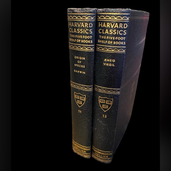 Harvard Classics The Five Foot Shelf of Books Collier Volumes 11 & 13 1956 - Picture 1 of 5